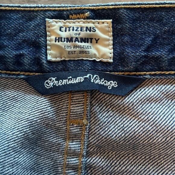 Citizens of Humanity Sacha High Rise Wide Leg Jeans Size 25 Lightweight Cropped - Picture 4 of 14